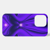 Paarse regenboogdromen twee sterren iPhone hoesje (Achterkant horizontaal)