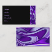 Paarse regenboogdromen visitekaartje (Voorkant / Achterkant)