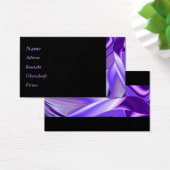 Paarse regenboogdromen visitekaartje (Bureau)