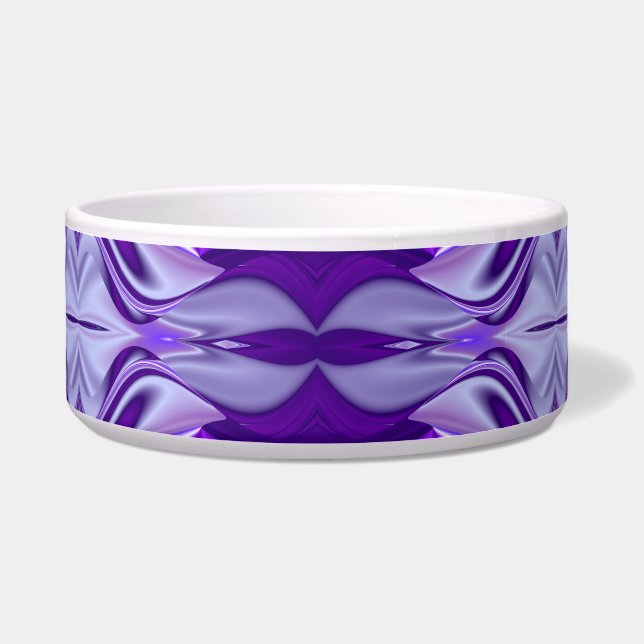 Paarse regenboogdromen voerbakje (Voorkant)