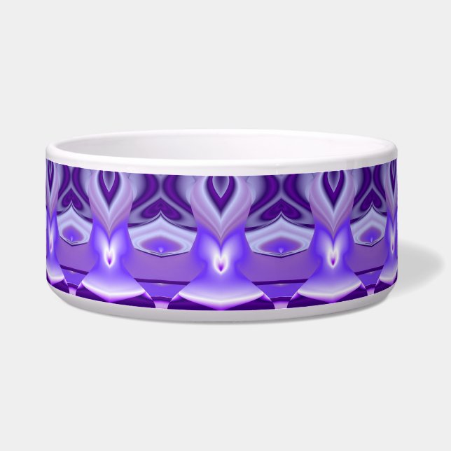 Paarse regenboogdromen voerbakje (Voorkant)