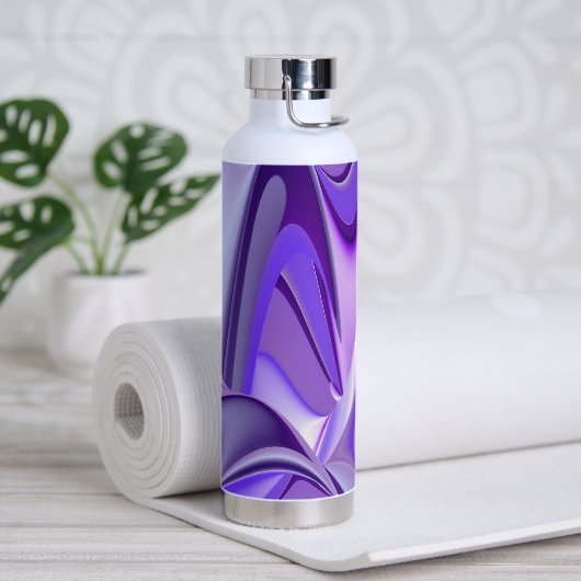 Paarse regenboogdromen waterfles (Yoga)