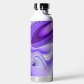 Paarse regenboogdromen waterfles (Links)