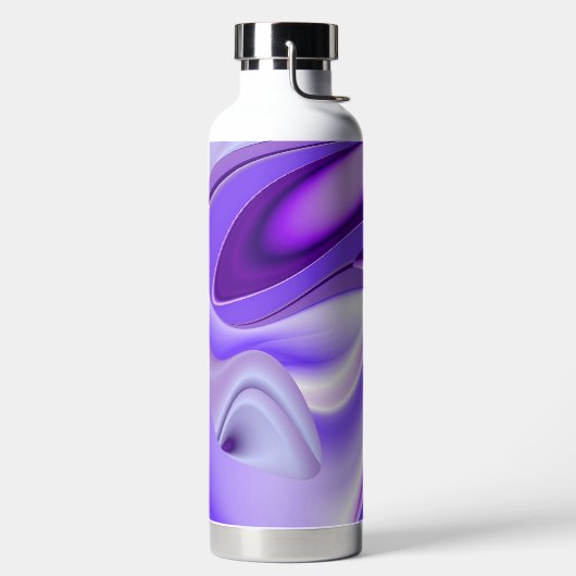 Paarse regenboogdromen waterfles (Links)
