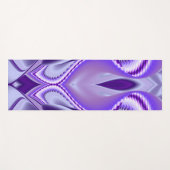 Paarse regenboogdromen yogamat (Voorkant (horizontaal))