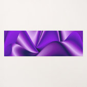 Paarse regenboogdromen yogamat (Achterkant (horizontaal))