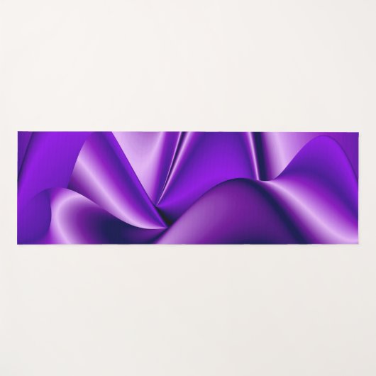 Paarse regenboogdromen yogamat (Voorkant (horizontaal))