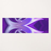 Paarse regenboogdromen yogamat (Voorkant (horizontaal))