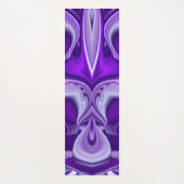 Paarse regenboogdromen yogamat (Voorkant)