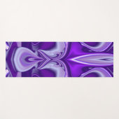 Paarse regenboogdromen yogamat (Voorkant (horizontaal))