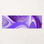 Paarse regenboogdromen yogamat (Achterkant (horizontaal))