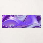 Paarse regenboogdromen yogamat (Achterkant (horizontaal))