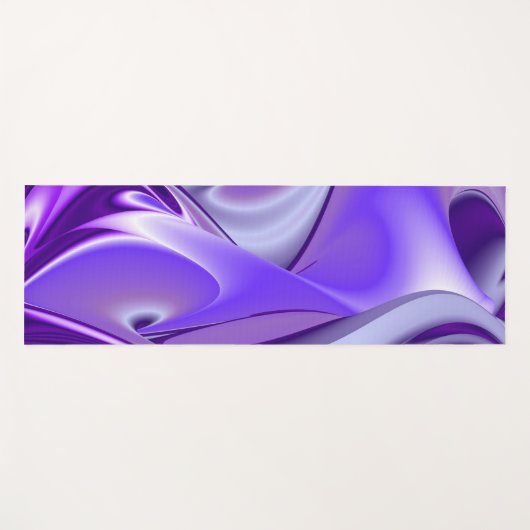 Paarse regenboogdromen yogamat (Voorkant (horizontaal))