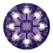 Paarse regenbui Fairy Ceramic Knob Keramische Knop (Voorkant)