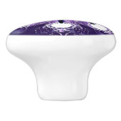 Paarse regenbui Fairy Ceramic Knob Keramische Knop (Zijkant)