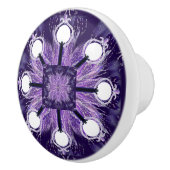 Paarse regenbui Fairy Ceramic Knob Keramische Knop (Rechts)