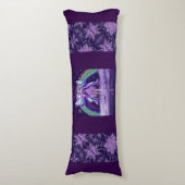 Paarse Regenfee Lichaamskussen (Voorkant Verticaal)