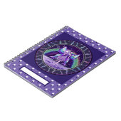 Paarse Regenfee Notitieboek (Linkerzijde)