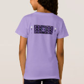 Paarse regenfee T-Shirt (Achterkant)