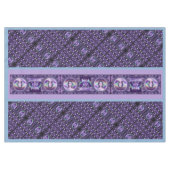 Paarse regenfee Tablecloth Tafelkleed (Voorkant (Horizontaal))