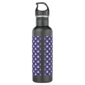 Paarse regenflesfles waterfles  (Achterkant)