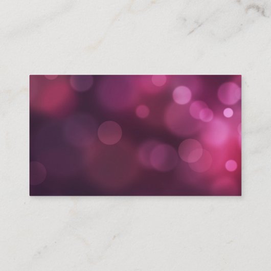 Paarse reiniging visitekaartje (Achterkant)