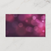 Paarse reiniging visitekaartje (Achterkant)