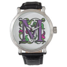 Paarse Renaissance Verlichte Manuscript M