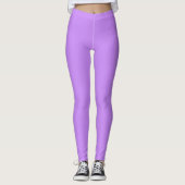 Paarse rendie Populaire Yoga Vrouwen Leggings (Voorkant)