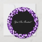 Paarse reservelichten van legante treitpartij kaart (Achterkant)