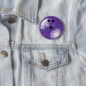 PAARSE RETRO BOWLING BALL RONDE BUTTON 5,7 CM (In situ)