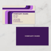 paarse retroraffbijlen : v.2 : visitekaartje (Voorkant / Achterkant)