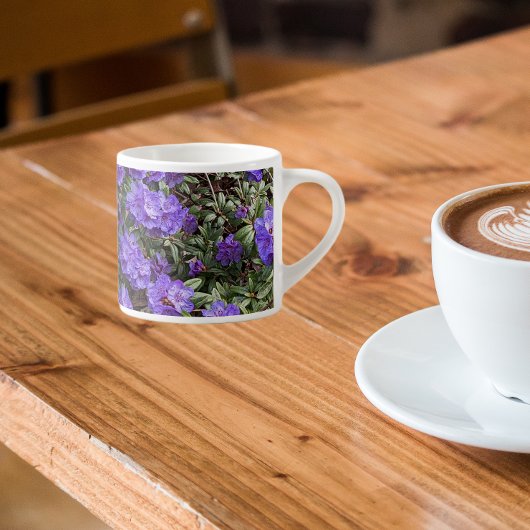 Paarse Rhododendron Blooms Floral Espresso Kop