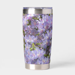 Paarse Rhododendron Blooms Floral Geïsoleerde Drinkbeker