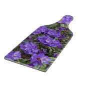 Paarse Rhododendron Blooms Floral Snijplank (Hoek)