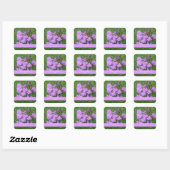 Paarse Rhododendron Bookplate Sticker (Vel)