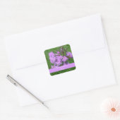 Paarse Rhododendron Bookplate Sticker (Envelop)