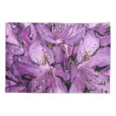 PAARSE RHODODENDRON/photog.with schildpadeffecten Kussensloop (Achterkant-Links)