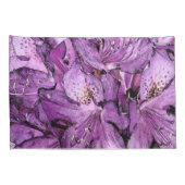 PAARSE RHODODENDRON/photog.with schildpadeffecten Kussensloop (Achterkant-Rechts)