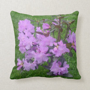 Paarse Rhododendrons Kussen