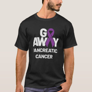 Paarse Ribbon Gifts Nationale pancreaskanker A T-shirt