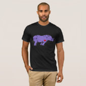 Paarse Rijn - Vroege LGBT-activisme Symbool T-shirt (Voorkant volledig)