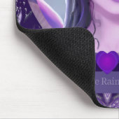 Paarse Rijnfee Muismat (Hoek)