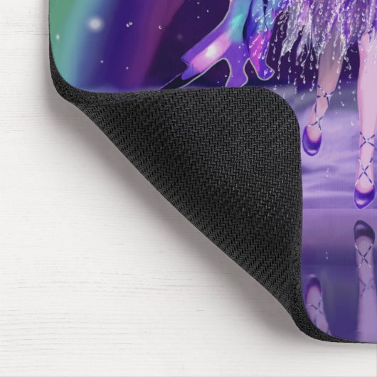 Paarse Rijnfee Muismat (Hoek)