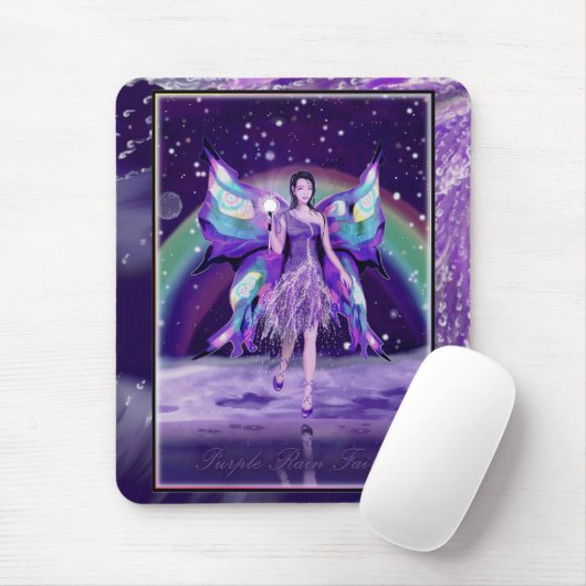 Paarse Rijnfee Muismat (Met muis)