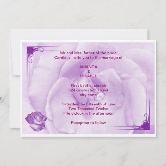 Paarse ringen kaart (Achterkant)