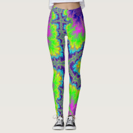 Paarse rivierkreeften leggings