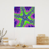 Paarse rivierkreeften poster (Keuken)