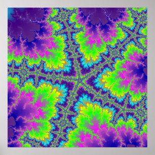 Paarse rivierkreeften poster