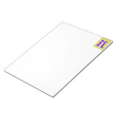 Paarse Robe in Cross Notitieblok (Schuin)